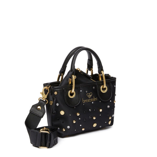 Braccialini - Borsa a mano Beth Strass Nero - B18264 TY - NERO