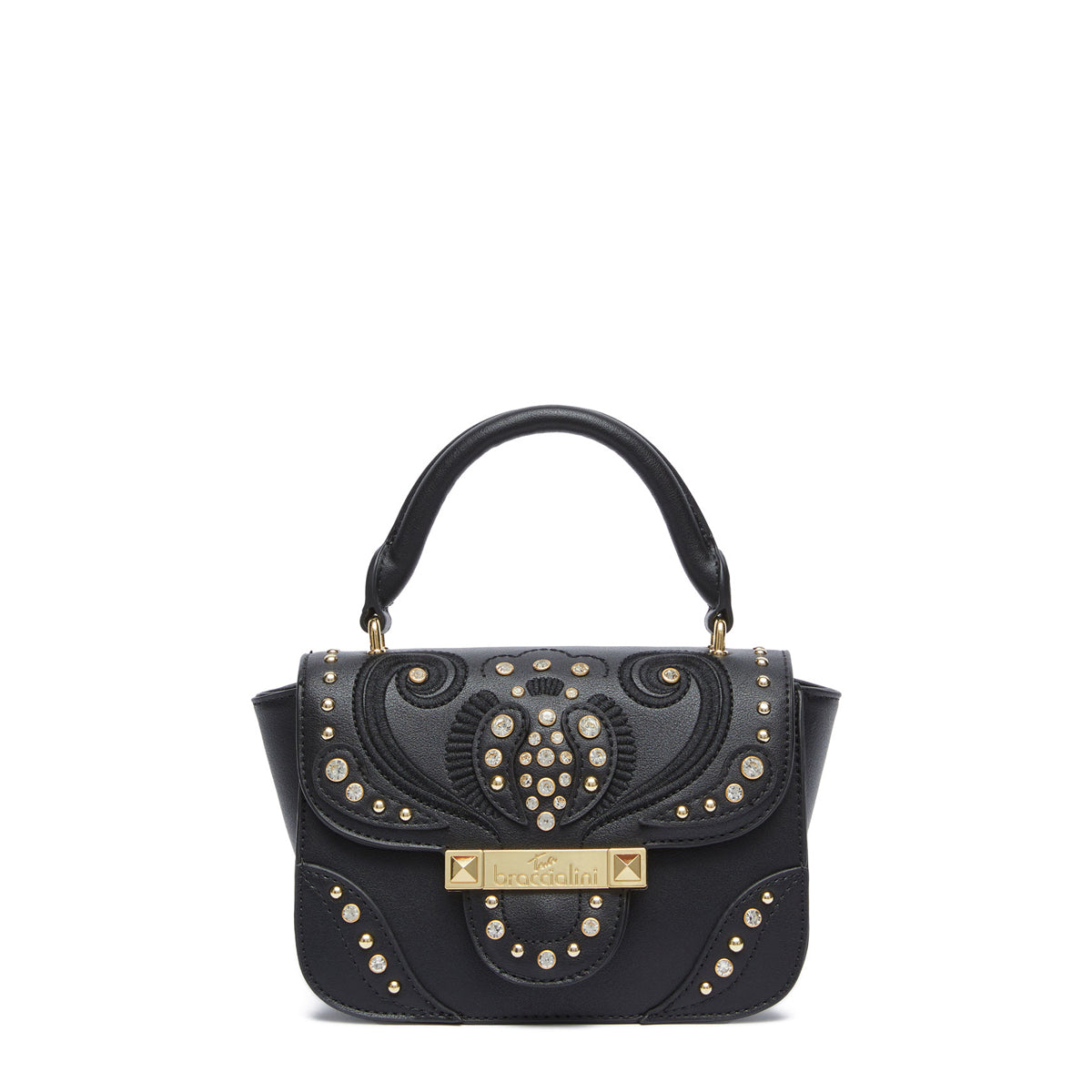 Braccialini - Rock Nero Small Handbag - B18170 YY - NERO