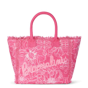 Braccialini - Summer Fiori Fuxia Shopper - B18221 TC - FIORI/FUXIA