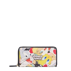 Braccialini - Allfriend Looney Tunes Zip Around large Wallet - LT120_126 AF - UNICO
