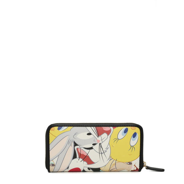 Braccialini - Allfriend Looney Tunes Zip Around large Wallet - LT120_126 AF - UNICO