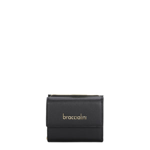 Braccialini - Portafoglio Piccolo Basic Nero - B18436 BA - NERO