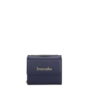 Braccialini - Portafoglio Piccolo Basic Blu - B18436 BA - BLU