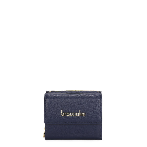 Braccialini - Portafoglio Piccolo Basic Blu - B18436 BA - BLU