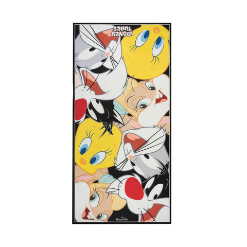 Braccialini - Foulard Looney Tunes Nero - LTFR01 XX - NERO