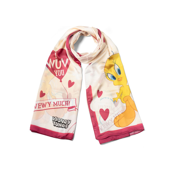 Braccialini - Foulard Looney Tunes Beige - LTFR02 XX - BEIGE