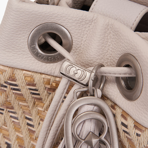 La Carrie - Borsa a secchiello Legacy Multi Ivory 151M-EM- | Italystation.com Shop Now at italystation.com