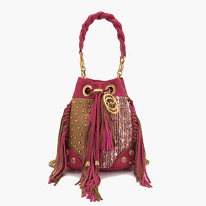 La Carrie - Borsa a secchiello Legacy Multi Fuxia 151M-EM- | Italystation.com Shop Now at italystation.com