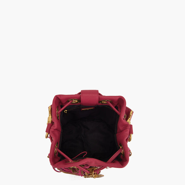 La Carrie - Borsa a secchiello Legacy Multi Fuxia 151M-EM- | Italystation.com Shop Now at italystation.com