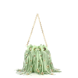 La Carrie - Secchiello Night Edition Fringes Mint 151M-SS- | Italystation.com Shop Now at italystation.com