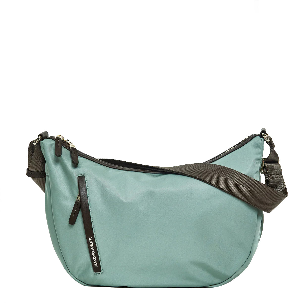 Mandarina Duck - Medium Half-moon Crossbody Bag Iceberg Green - P10VCT46 - ICEBERG/GREEN