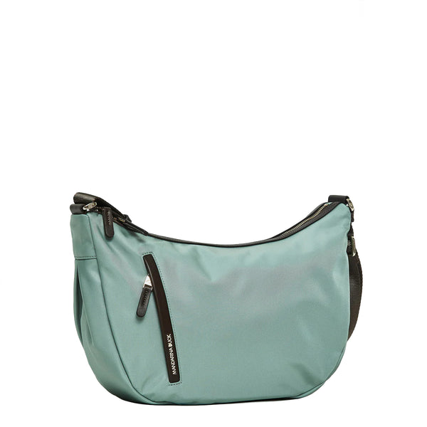 Mandarina Duck - Medium Half-moon Crossbody Bag Iceberg Green - P10VCT46 - ICEBERG/GREEN
