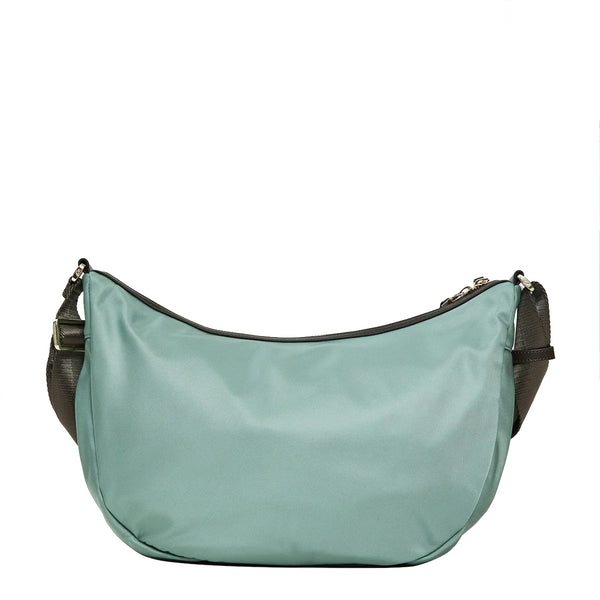 Mandarina Duck - Medium Half-moon Crossbody Bag Iceberg Green - P10VCT46 - ICEBERG/GREEN