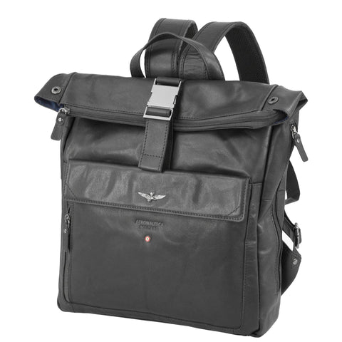 Aeronautica Militare - Zaino Rolltop porta PC Vin | Italystation.com Shop Now at italystation.com