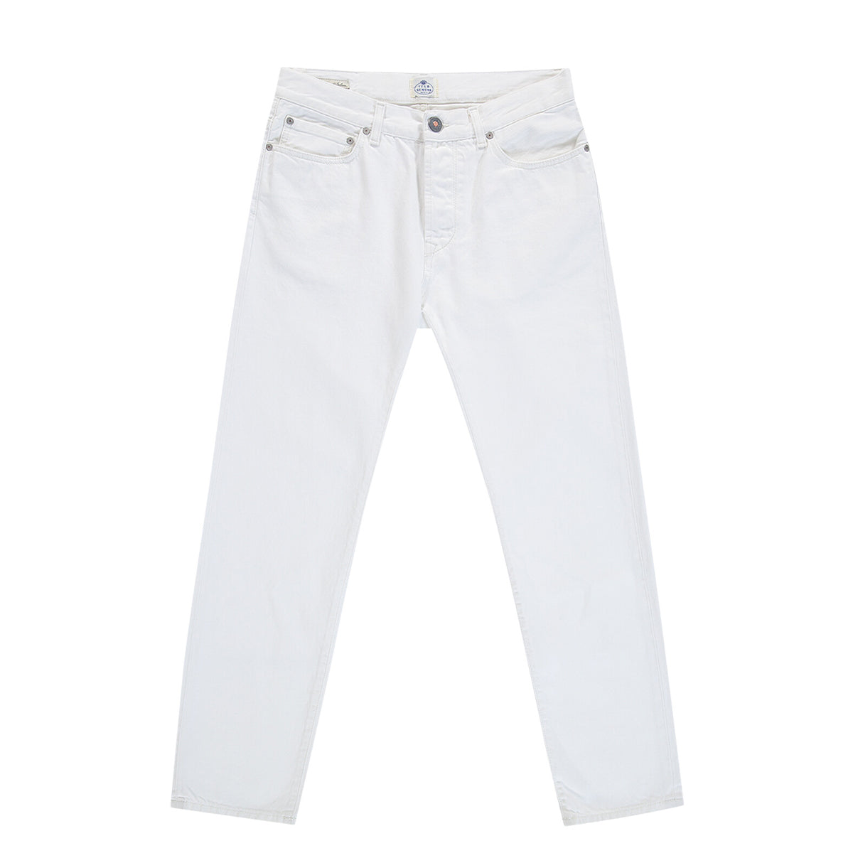 Tela Genova - Italo Bianco Ottico 5 pockets Jeans - ITA060C023BW - BIANCO/OTTICO