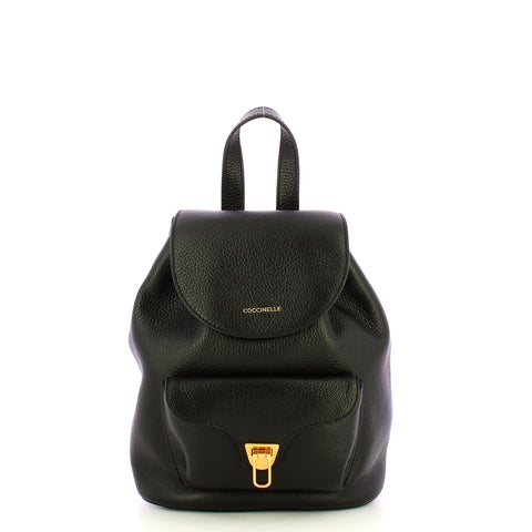 Coccinelle - Zainetto Beat Soft Noir MF6140201 NOIR | Italystation.com Shop Now at italystation.com