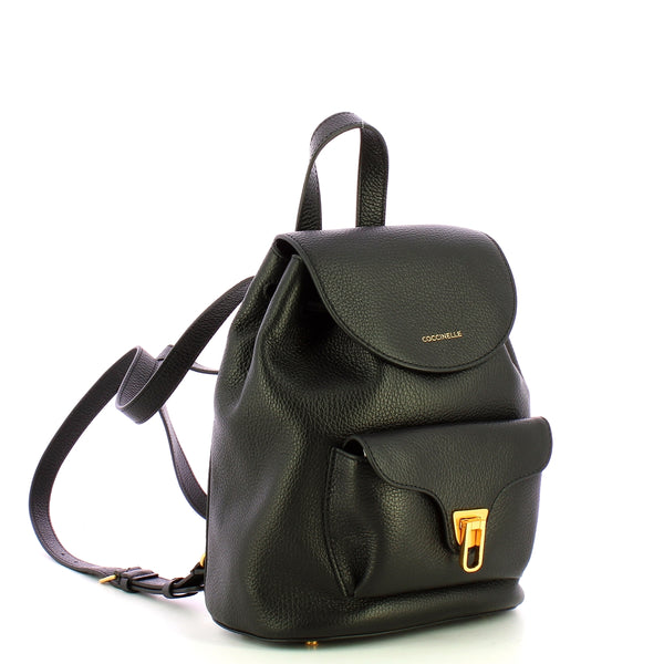 Coccinelle - Zainetto Beat Soft Noir MF6140201 NOIR | Italystation.com Shop Now at italystation.com