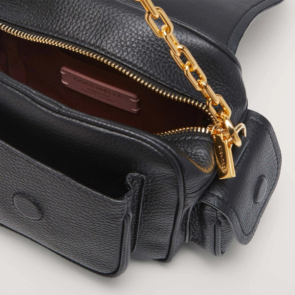 Coccinelle - Borsetta a mano Campus Mini Noir RFF550101 | Italystation.com Shop Now at italystation.com