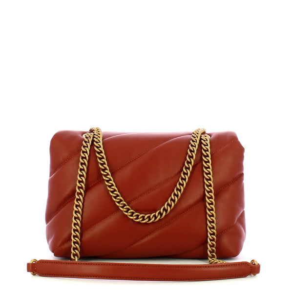 Pinko - Love Puff Arabo Antique Gold Crossdbody Bag 100038A0F2 | Italystation.com Shop Now at italystation.com