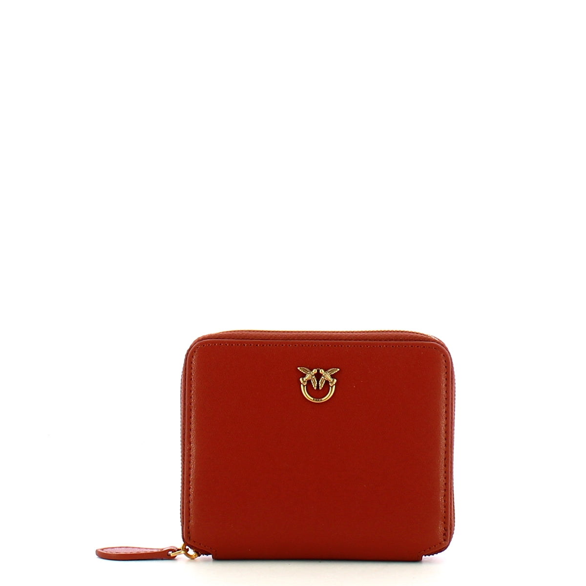 Pinko - Portafoglio Piccolo Zip Around Arabo Antique Gold 1002 | Italystation.com Shop Now at italystation.com