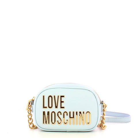 Love Moschino - Tracollina Maxi Logo Cielo JC4026PP1MK | Italystation.com Shop Now at italystation.com