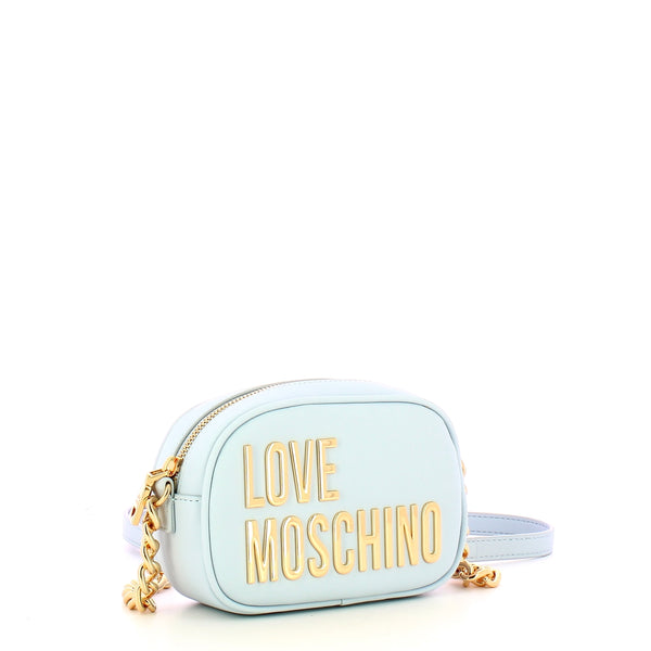 Love Moschino - Tracollina Maxi Logo Cielo JC4026PP1MK | Italystation.com Shop Now at italystation.com