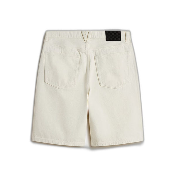 VANS - Check-5 Baggy Denim Marshmallow Shorts - VN000C9V - MARSHMALLOW