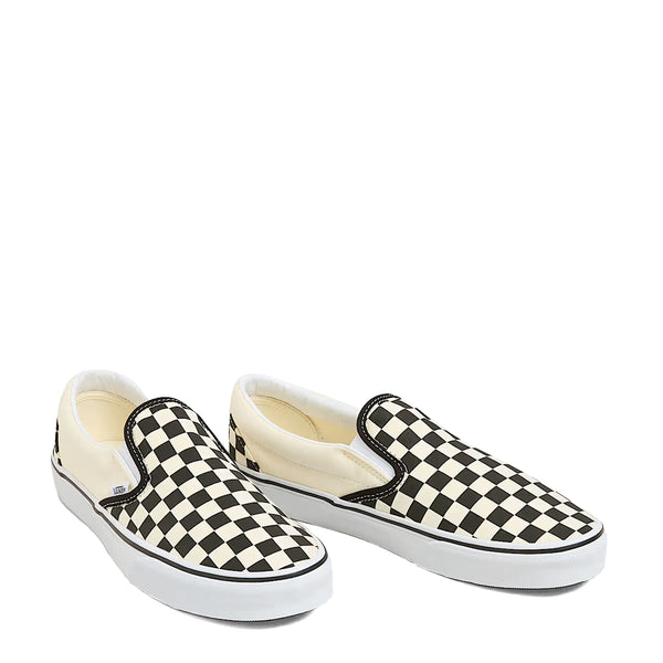 VANS - Slip-On Black & White Checkerboard Sneakers - VN000EYE - BLK&WHTCHCKERBOARD/WHT