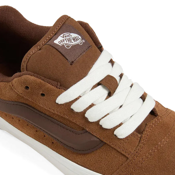 VANS - Knu Skool Suede Brown Sneakers - VN000D6C - BROWN