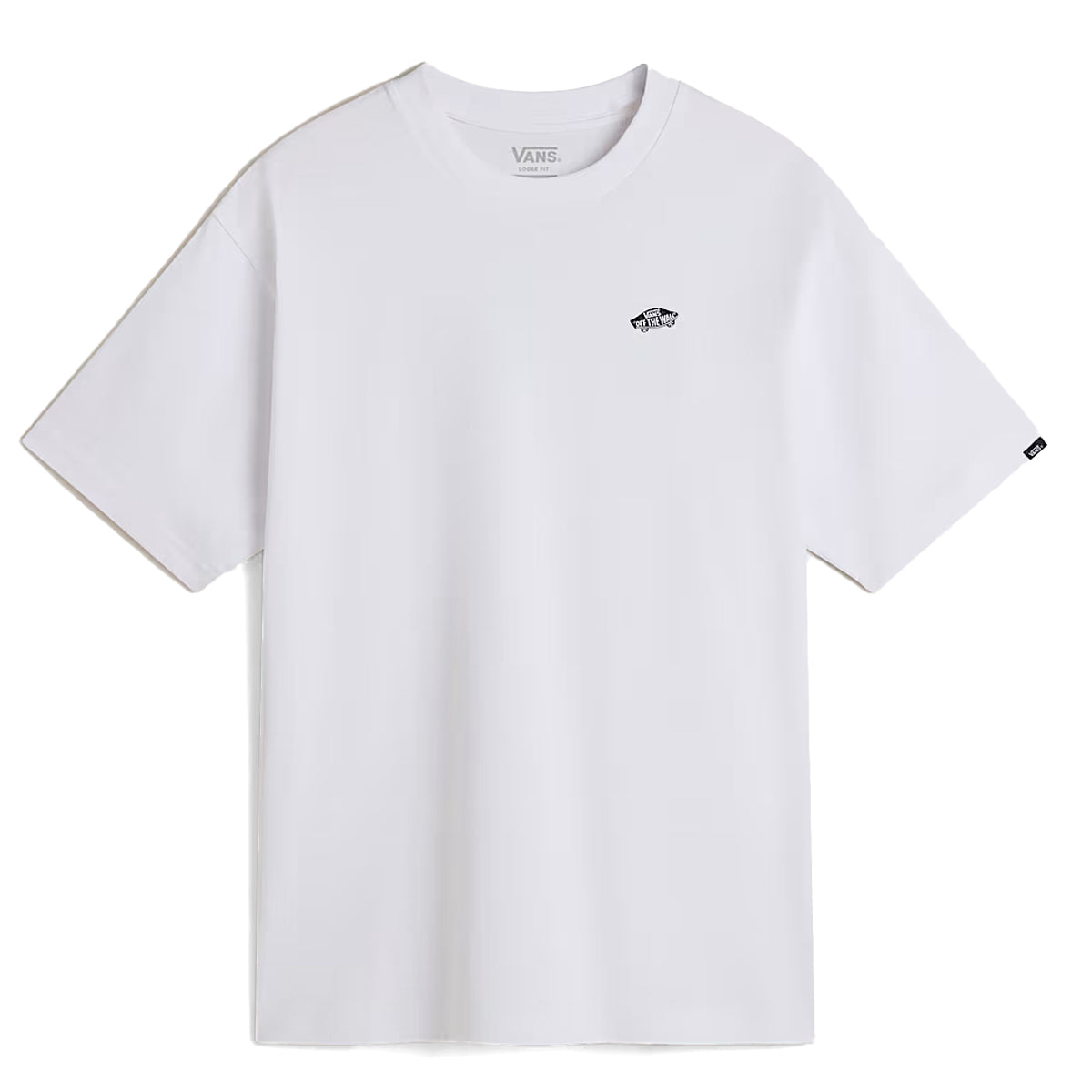 VANS - Style 76 II White Black T-Shirt - VN000P50 - WHITE/BLACK