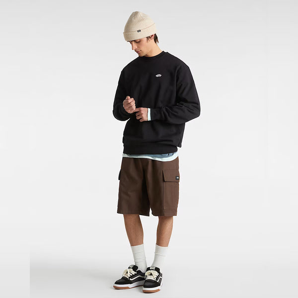 VANS - Style 76 II Black White Sweatshirt - VN000P52 - BLACK/WHITE