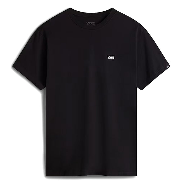 VANS - Left Chest Logo Black White T-Shirt - VN0A3CZE - BLACK/WHITE