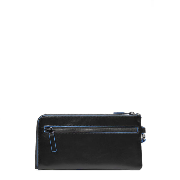 Piquadro - Pochette da polso Blue Square Nero - AC2648B2R - NERO