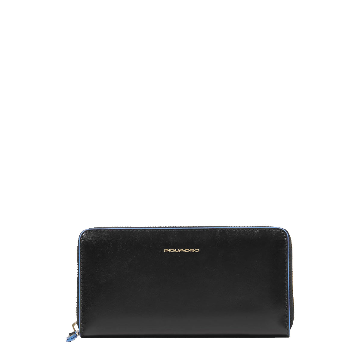 Piquadro - Portafoglio Donna Zip Around Blue Square Nero - PD3229B2R - NERO