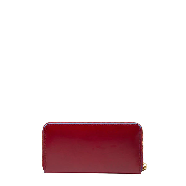 Piquadro - Portafoglio Donna Zip Around Blue Square Rosso - PD3229B2R - ROSSO