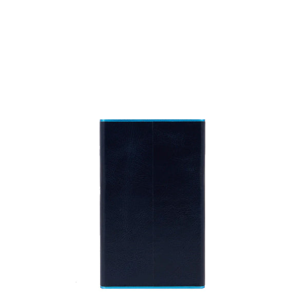 Piquadro - Porta Carte Sliding System Blue Square - PP4825B2BLR - BLU2