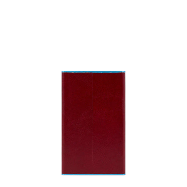 Piquadro - Porta Carte Sliding System Blue Square - PP4825B2BLR - ROSSO
