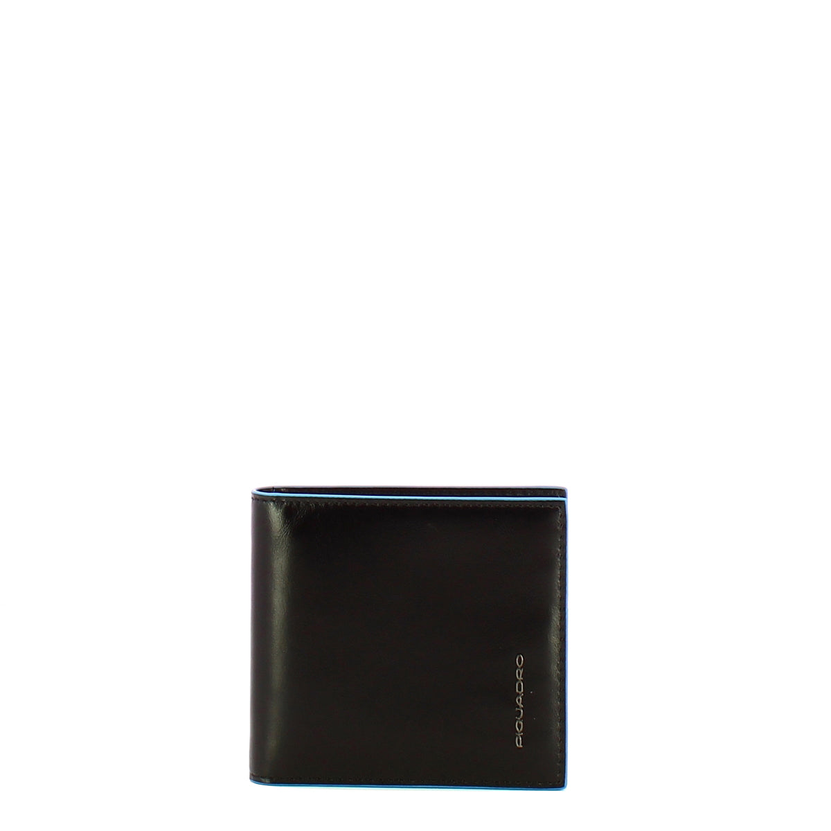 Piquadro - Portafoglio con ferma banconote Blue Square Nero - PU1666B2R - NERO