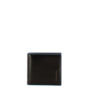 Piquadro - Portafoglio con ferma banconote Blue Square Nero - PU1666B2R - NERO