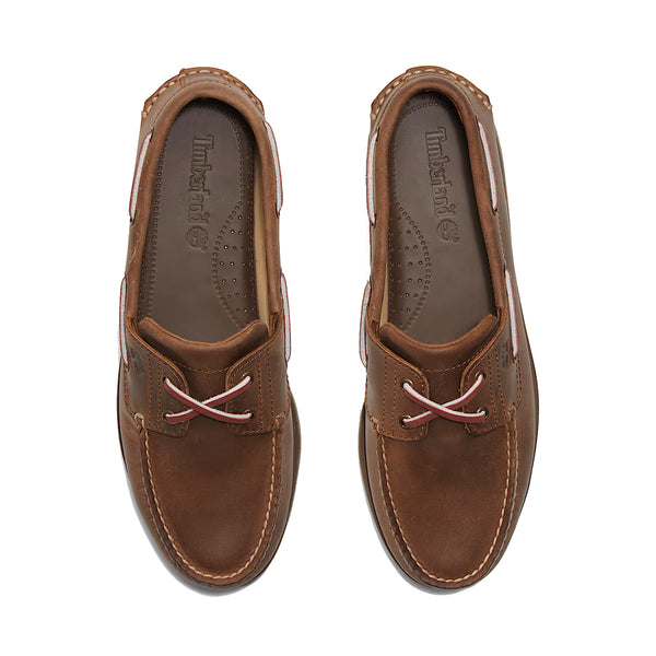 Timberland - Classic Brown Boat Shoe - TB01001R - BROWN
