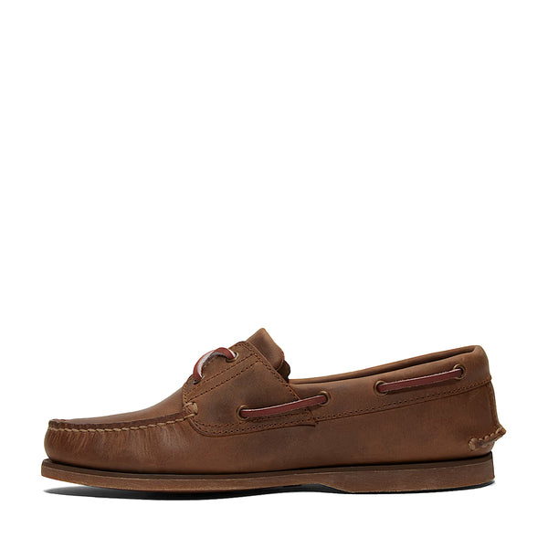 Timberland - Classic Brown Boat Shoe - TB01001R - BROWN