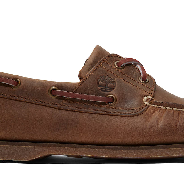 Timberland - Classic Brown Boat Shoe - TB01001R - BROWN