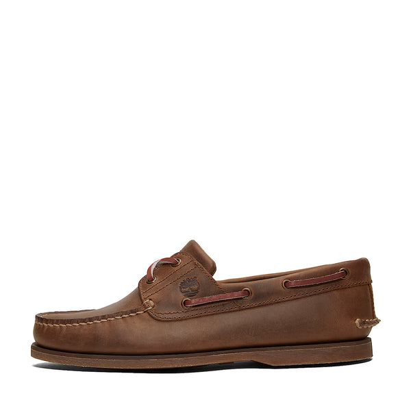 Timberland - Classic Brown Boat Shoe - TB01001R - BROWN