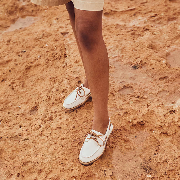 Timberland - Classic Natural Full Grain Boat Shoe - TB0A2Q9X - NATURAL/FULL/GRAIN