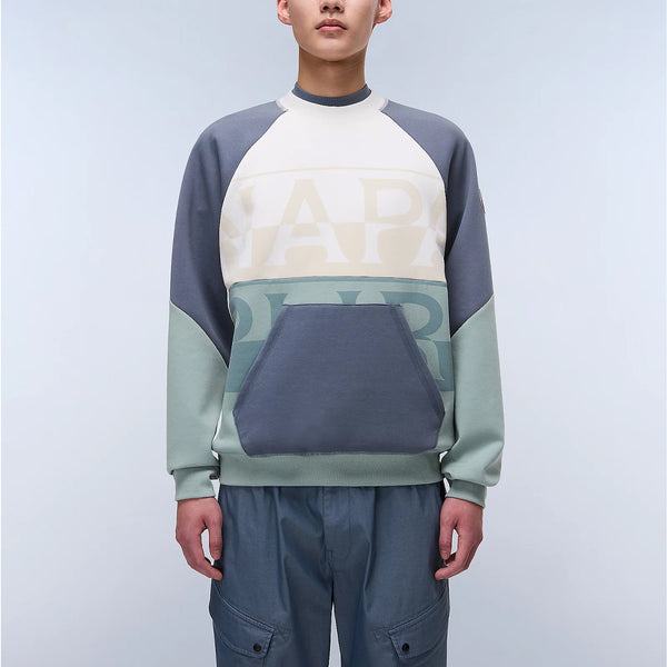 Napapijri - Felpa Anghiari MQB - NP0A4IMS - MULTICOLOR