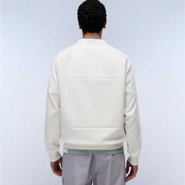 Napapijri - Anghiari White Whisper Sweatshirt - NP0A4IMS - WHITE/WHISPER