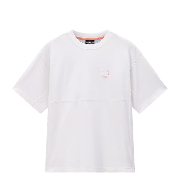 Napapijri - Anghiari Ultimate White Whisper T-Shirt - NP0A4IMU - WHITE/WHISPER