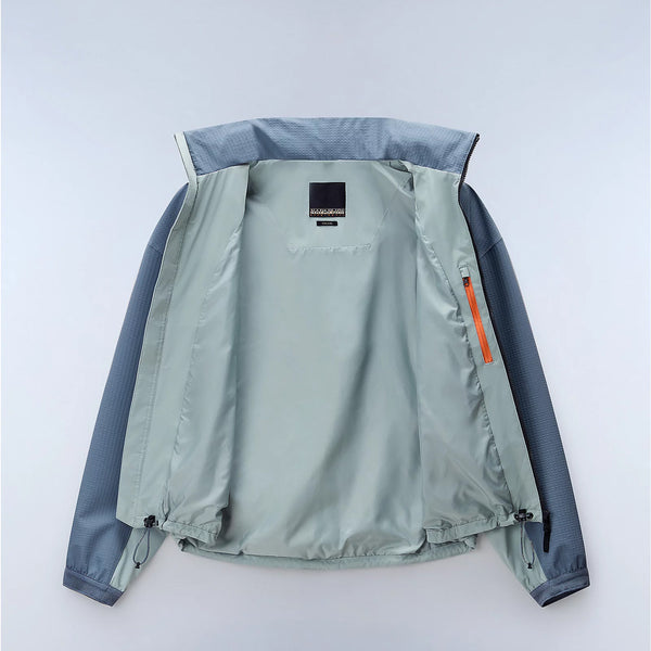 Napapijri - Clay short Jacket Stormy Weat - NP0A4INN - STORMY/WEAT