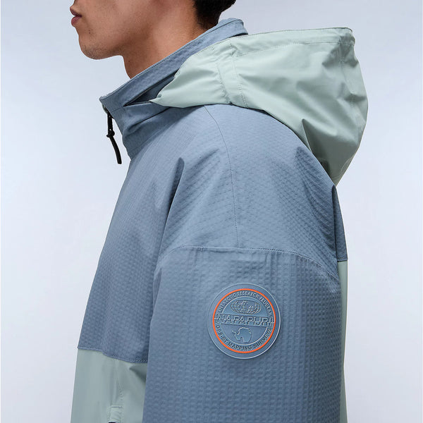 Napapijri - Clay short Jacket Stormy Weat - NP0A4INN - STORMY/WEAT