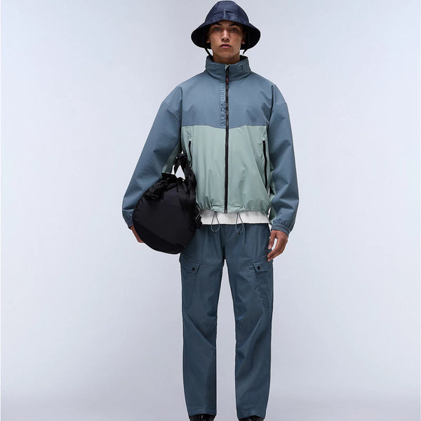 Napapijri - Clay short Jacket Stormy Weat - NP0A4INN - STORMY/WEAT